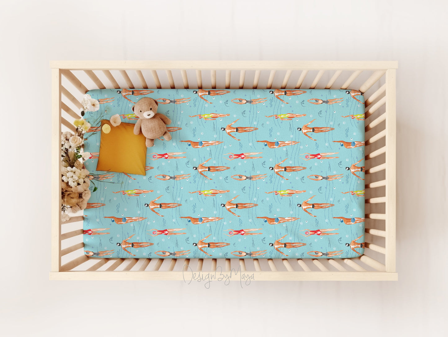 Baby Dogs crib sheet - Minky / Jersey Crib Sheet