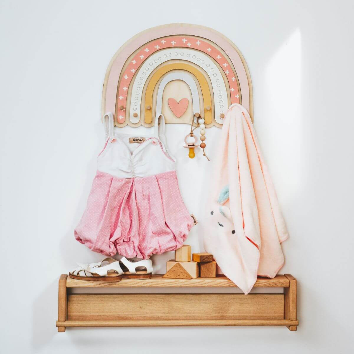 Rainbow Nursery Wall Hanger